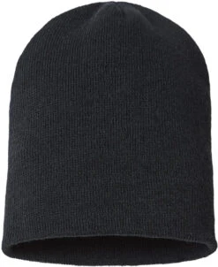 Thread Logic Store -Thread Logic Store Cap America USA Made Sustainable Beanie Black OSFA 1