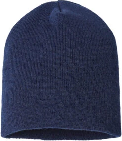 Cap America USA-Made Sustainable Beanie -Thread Logic Store Cap America USA Made Sustainable Beanie Navy OSFA 4