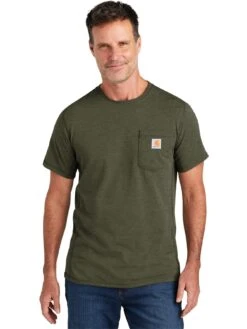 Carhartt Force Short Sleeve Pocket T-Shirt -Thread Logic Store Carhartt Force Short Sleeve Pocket T Shirt 3