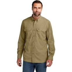 Carhartt Force Solid Long Sleeve Shirt -Thread Logic Store Carhartt Force Solid Long Sleeve Shirt 11