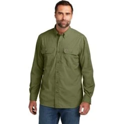 Carhartt Force Solid Long Sleeve Shirt -Thread Logic Store Carhartt Force Solid Long Sleeve Shirt 7