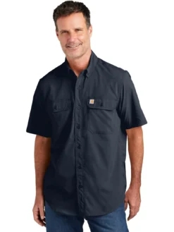 Carhartt Force Solid Short Sleeve Shirt -Thread Logic Store Carhartt Force Solid Short Sleeve Shirt 15