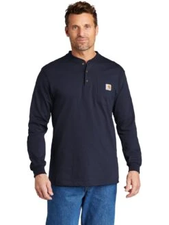 Carhartt Long Sleeve Henley T-Shirt -Thread Logic Store Carhartt Long Sleeve Henley T Shirt 15