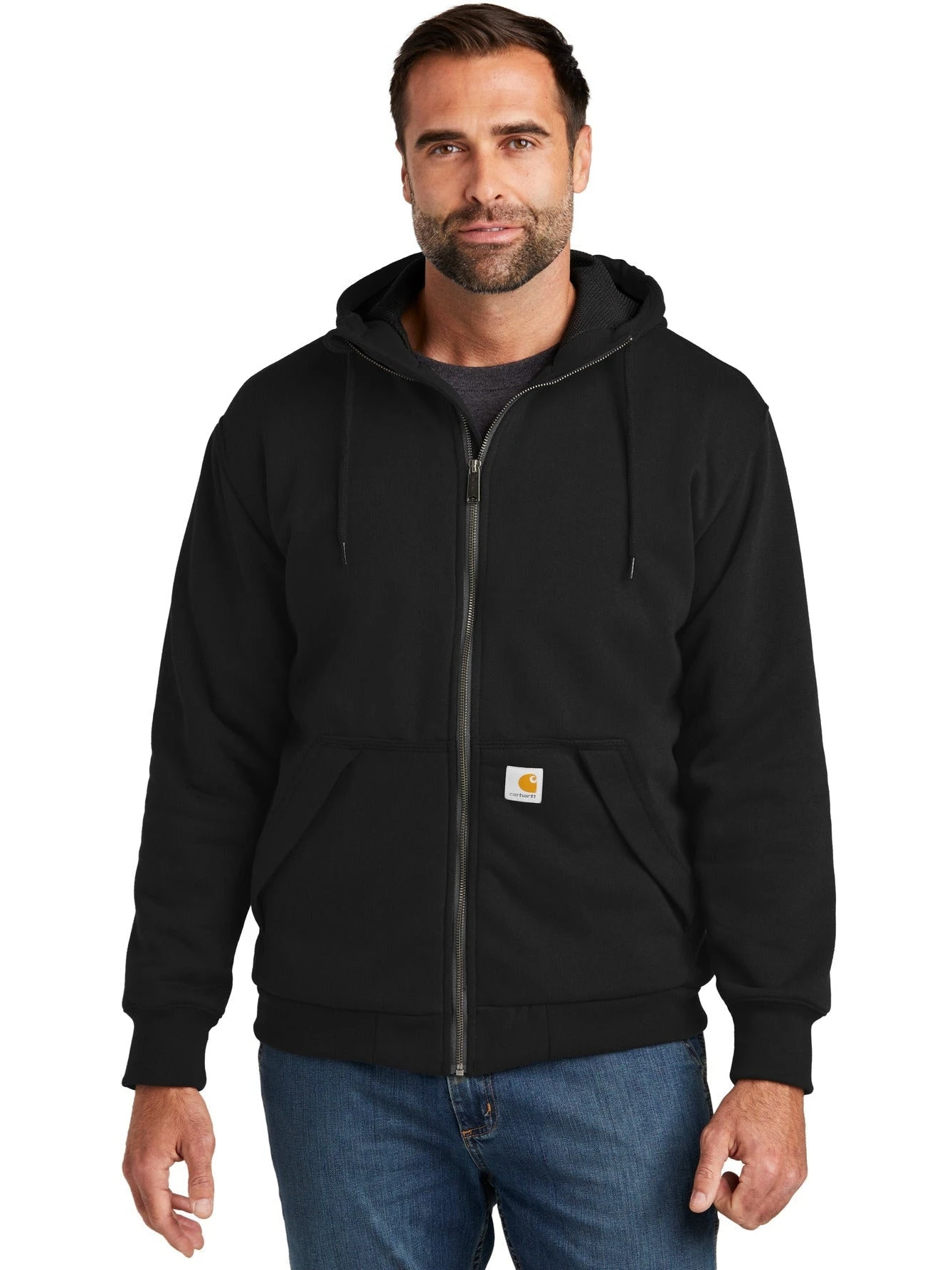 Carhartt Midweight Thermal-Lined Full-Zip Sweatshirt 5 Carhartt Midweight Thermal-Lined Full-Zip Sweatshirt - Image 5