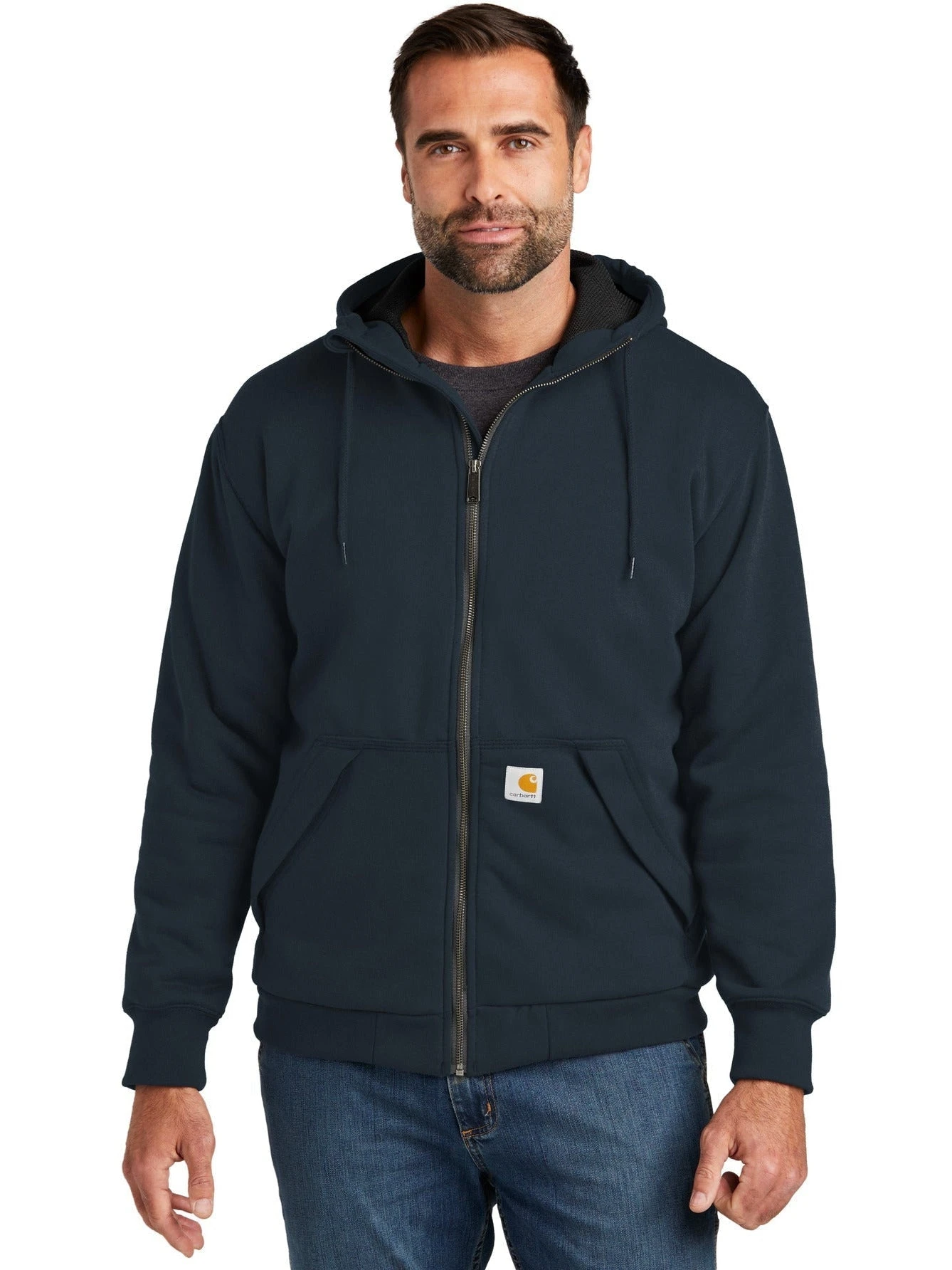 Carhartt Midweight Thermal-Lined Full-Zip Sweatshirt 11 Carhartt Midweight Thermal-Lined Full-Zip Sweatshirt - Image 11