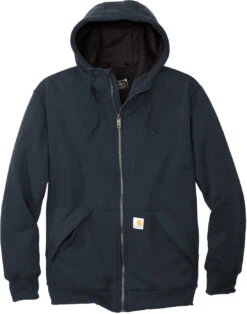 Carhartt Midweight Thermal-Lined Full-Zip Sweatshirt 19 Carhartt Midweight Thermal-Lined Full-Zip Sweatshirt -Thread Logic Store Carhartt Midweight Thermal Lined Full Zip Sweatshirt New Navy 2XL 7