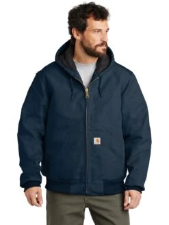 Carhartt Quilted-Flannel-Lined Duck Active Jacket -Thread Logic Store Carhartt Quilted Flannel Lined Duck Active Jacket 11