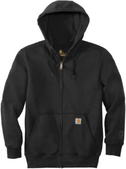 Carhartt Rain Defender Paxton Heavyweight Hooded Zip-Front Sweatshirt 16 Carhartt Rain Defender Paxton Heavyweight Hooded Zip-Front Sweatshirt -Thread Logic Store Carhartt Rain Defender Paxton Heavyweight Hooded Zip Front Sweatshirt Black S 1