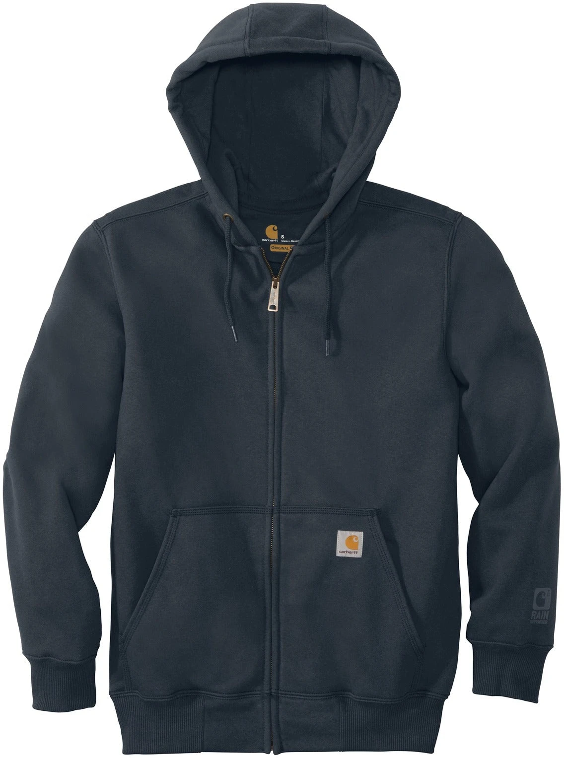 Carhartt Rain Defender Paxton Heavyweight Hooded Zip-Front Sweatshirt 11 Carhartt Rain Defender Paxton Heavyweight Hooded Zip-Front Sweatshirt - Image 11