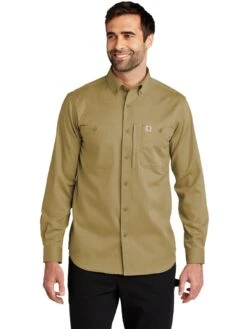 Carhartt Rugged Professional Series Long Sleeve Shirt -Thread Logic Store Carhartt Rugged Professional Series Long Sleeve Shirt 3