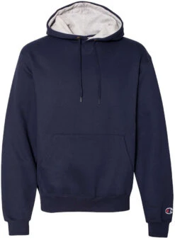Champion Cotton Max Hooded Sweatshirt 33 Champion Cotton Max Hooded Sweatshirt -Thread Logic Store Champion Cotton Max Hooded Sweatshirt Navy S 13