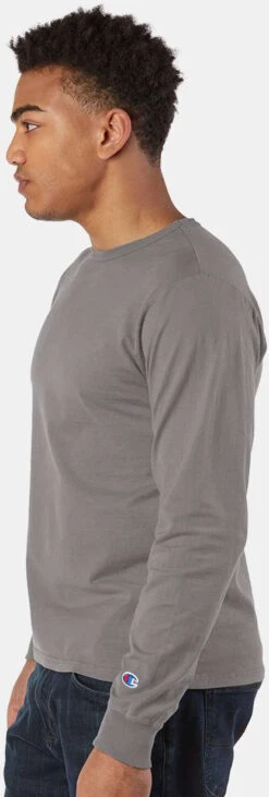 Champion Garment Dyed Long Sleeve T-Shirt -Thread Logic Store Champion Garment Dyed Long Sleeve T Shirt 17