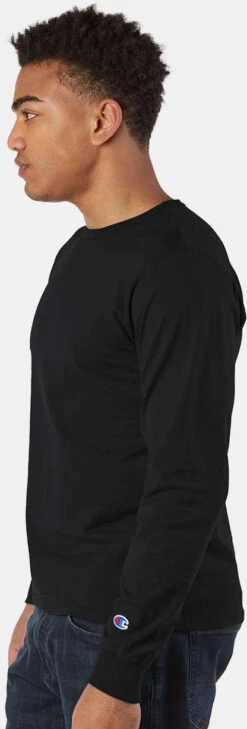 Champion Garment Dyed Long Sleeve T-Shirt -Thread Logic Store Champion Garment Dyed Long Sleeve T Shirt 5