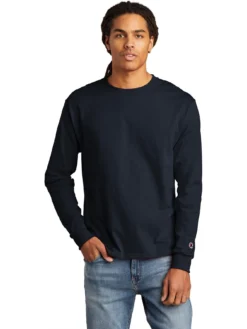 OUTLET-Champion Heritage Jersey Long Sleeve Tee -Thread Logic Store Champion Heritage Jersey Long Sleeve Tee 12