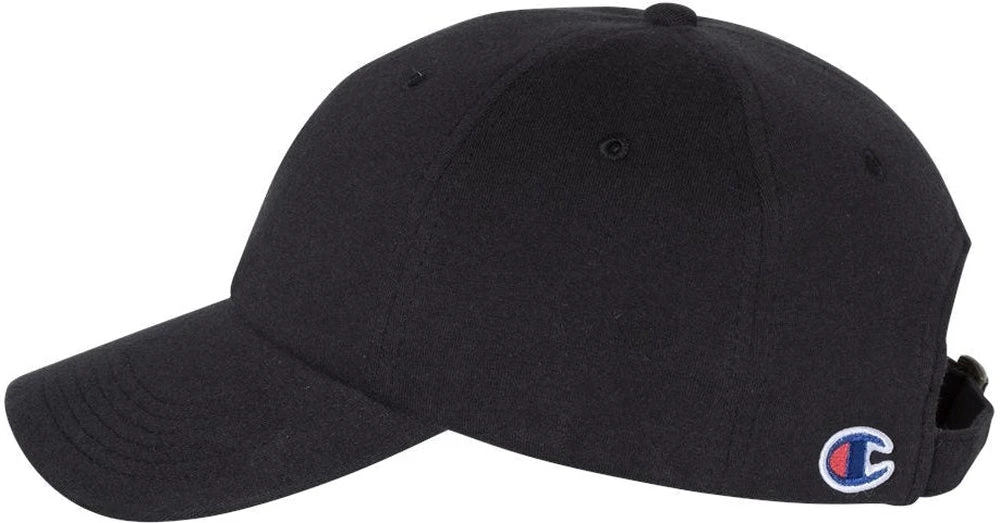 Champion Jersey Knit Dad's Cap 4 Champion Jersey Knit Dad's Cap - Image 4