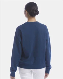 Champion Ladies Powerblend Crewneck Sweatshirt -Thread Logic Store Champion Ladies Powerblend Crewneck Sweatshirt 8