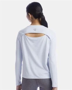 Champion Ladies Sport Soft Touch Long Sleeve Crop T-Shirt -Thread Logic Store Champion Ladies Sport Soft Touch Long Sleeve T Shirt 8