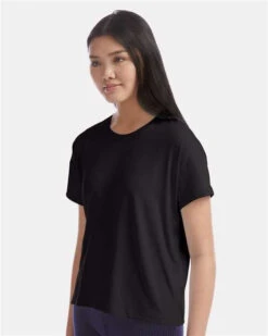 Champion Ladies Sport Soft Touch Crop T-Shirt 20 Champion Ladies Sport Soft Touch Crop T-Shirt -Thread Logic Store Champion Ladies Sport Soft Touch T Shirt 3