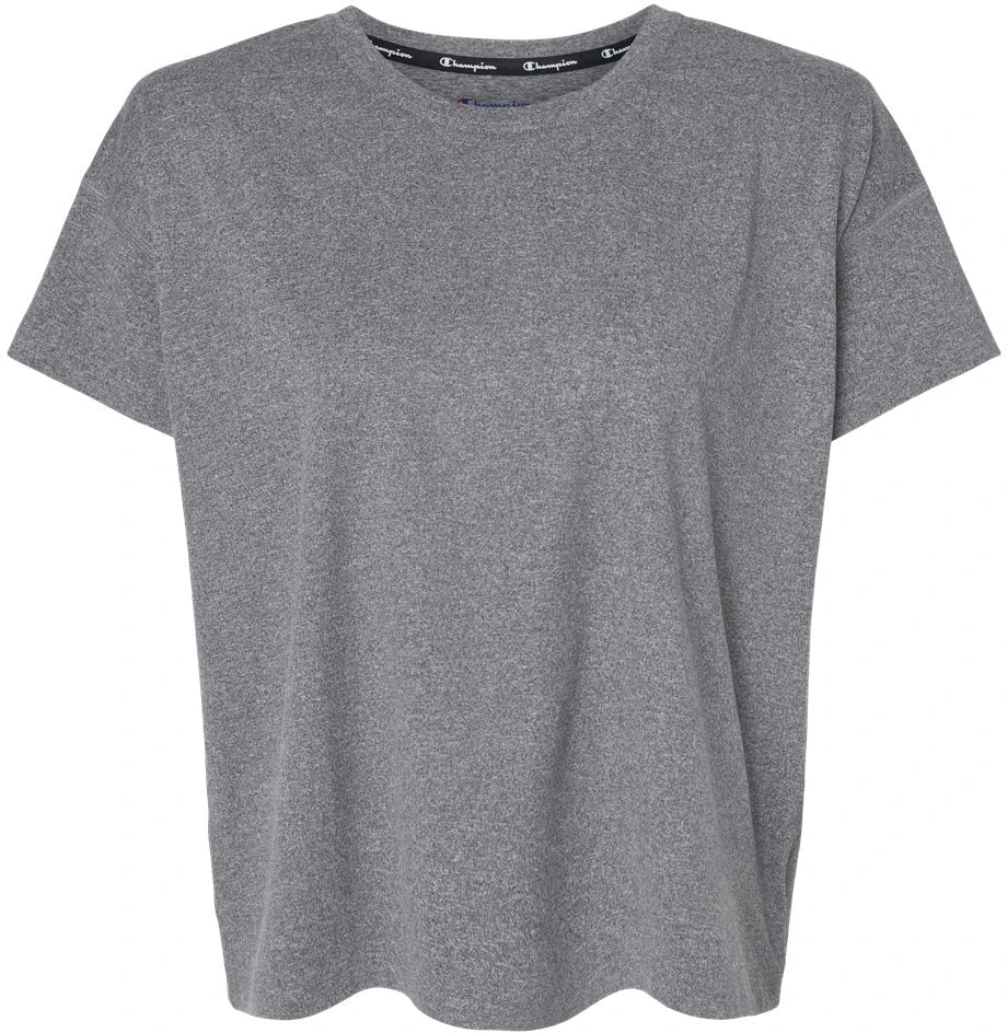 Champion Ladies Sport Soft Touch Crop T-Shirt 10 Champion Ladies Sport Soft Touch Crop T-Shirt - Image 10