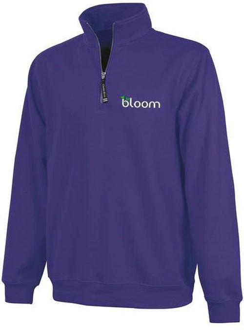 OUTLET-Charles River Crosswind Quarter Zip Sweatshirt 3 OUTLET-Charles River Crosswind Quarter Zip Sweatshirt - Image 3