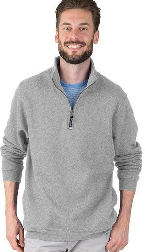 OUTLET-Charles River Crosswind Quarter Zip Sweatshirt 4 OUTLET-Charles River Crosswind Quarter Zip Sweatshirt - Image 4