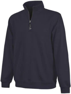 OUTLET-Charles River Crosswind Quarter Zip Sweatshirt 21 OUTLET-Charles River Crosswind Quarter Zip Sweatshirt -Thread Logic Store Charles River Crosswind Quarter Zip Sweatshirt Navy S 7 1