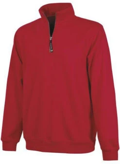 Charles River Crosswind Quarter Zip Sweatshirt -Thread Logic Store Charles River Crosswind Quarter Zip Sweatshirt Red S 8