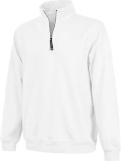 Charles River Crosswind Quarter Zip Sweatshirt -Thread Logic Store Charles River Crosswind Quarter Zip Sweatshirt White S 10