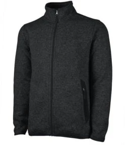 Charles River Heathered Fleece Jacket 10 Charles River Heathered Fleece Jacket -Thread Logic Store Charles River Heathered Fleece Jacket Black Heather S 4