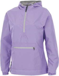 OUTLET-Charles River Ladies Chatham Anorak -Thread Logic Store Charles River Ladies Chatham Anorak Lilac S 4 1