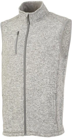 OUTLET-Charles River Pacific Heathered Vest -Thread Logic Store Charles River Pacific Heathered Vest Light Grey Heather S 4