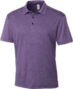 Clique Charge Active Polo -Thread Logic Store Clique Charge Active Polo College Purple Heather S 4