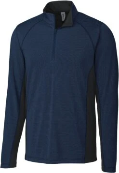 Clique Ice Colorblock Half Zip 10 Clique Ice Colorblock Half Zip -Thread Logic Store Clique Ice Colorblock Half Zip Dark Navy S 3