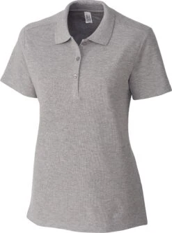 OUTLET-Clique Ladies Addison Polo -Thread Logic Store Clique Ladies Addison Polo Grey Melange XS 9