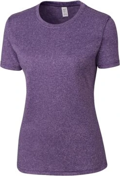 Clique Ladies Charge Active Tee -Thread Logic Store Clique Ladies Charge Active Tee College Purple Heather XS 2