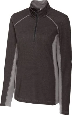 OUTLET-Clique Ladies Ice Colorblock Half Zip -Thread Logic Store Clique Ladies Ice Colorblock Half Zip Black XS 1