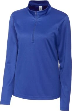 OUTLET-Clique Ladies Spin Half Zip 9 OUTLET-Clique Ladies Spin Half Zip -Thread Logic Store Clique Ladies Spin Half Zip Tour Blue XS 4
