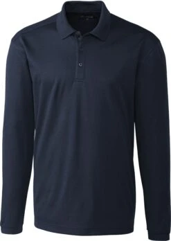 Clique Long Sleeve Spin Polo 12 Clique Long Sleeve Spin Polo -Thread Logic Store Clique Long Sleeve Spin Polo Dark Navy S 2