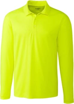 Clique Long Sleeve Spin Polo 15 Clique Long Sleeve Spin Polo -Thread Logic Store Clique Long Sleeve Spin Polo HiVis Yellow S 5