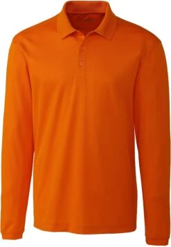 Clique Long Sleeve Spin Polo 16 Clique Long Sleeve Spin Polo -Thread Logic Store Clique Long Sleeve Spin Polo Orange S 6