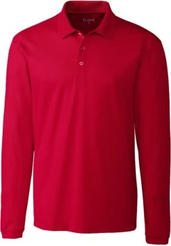 Clique Long Sleeve Spin Polo 18 Clique Long Sleeve Spin Polo -Thread Logic Store Clique Long Sleeve Spin Polo Red S 8