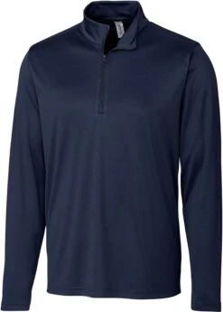 Clique Spin Half Zip -Thread Logic Store Clique Spin Half Zip Dark Navy S 2