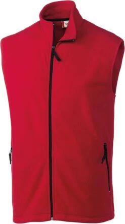 OUTLET-Clique Summit Full Zip Microfleece Vest -Thread Logic Store Clique Summit Full Zip Microfleece Vest Red S 4 1