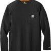 Closeout - Carhartt Force Cotton Delmont Long Sleeve T-Shirt