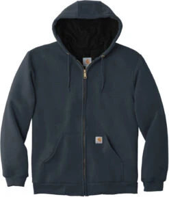Closeout - Carhartt Rain Defender Rutland Thermal-Lined Hooded Zip-Front Sweatshirt 5 Closeout - Carhartt Rain Defender Rutland Thermal-Lined Hooded Zip-Front Sweatshirt -Thread Logic Store Closeout Carhartt Rain Defender Rutland Thermal Lined Hooded Zip Front Sweatshirt New Navy S 3