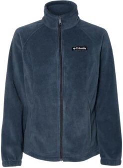 Columbia Ladies Benton Springs Full-Zip Jacket  -Thread Logic Store Columbia Ladies Benton Springs Full Zip Jacket Columbia Navy XS 19