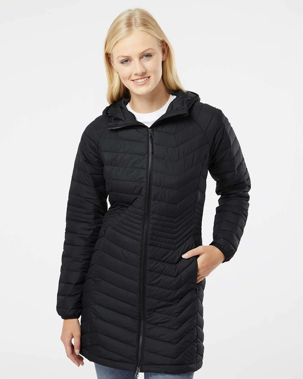 Columbia Ladies Powder Lite Mid Jacket 5 Columbia Ladies Powder Lite Mid Jacket - Image 5