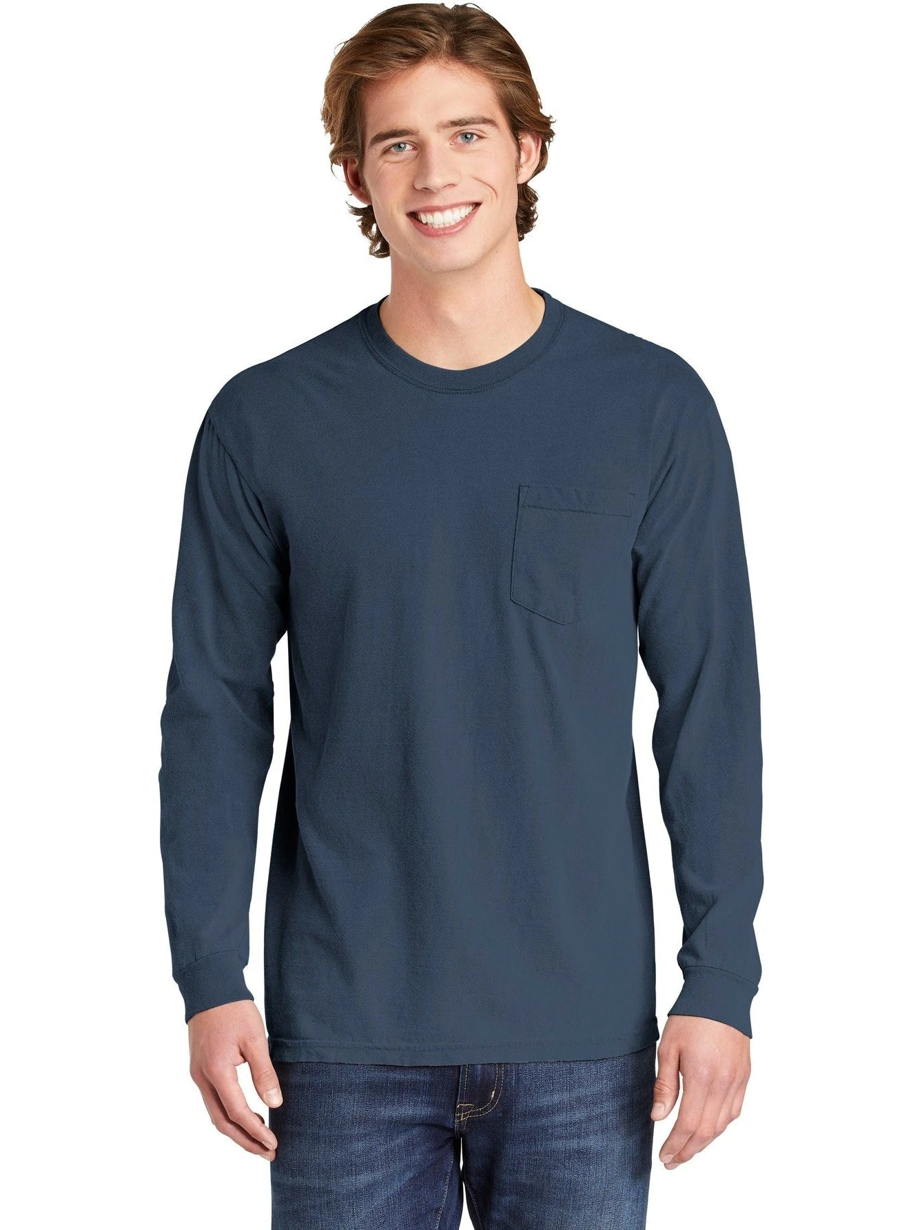 Comfort Colors Heavyweight Ring Spun Long Sleeve Pocket Tee 8 Comfort Colors Heavyweight Ring Spun Long Sleeve Pocket Tee - Image 8