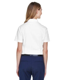 Core 365 Ladies Optimum Short-Sleeve Twill Shirt -Thread Logic Store Core 365 Ladies Optimum Short Sleeve Twill Shirt 11