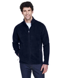 Core 365 Tall Fleece Jacket -Thread Logic Store Core 365 Tall Fleece Jacket Classic Navy LT 4